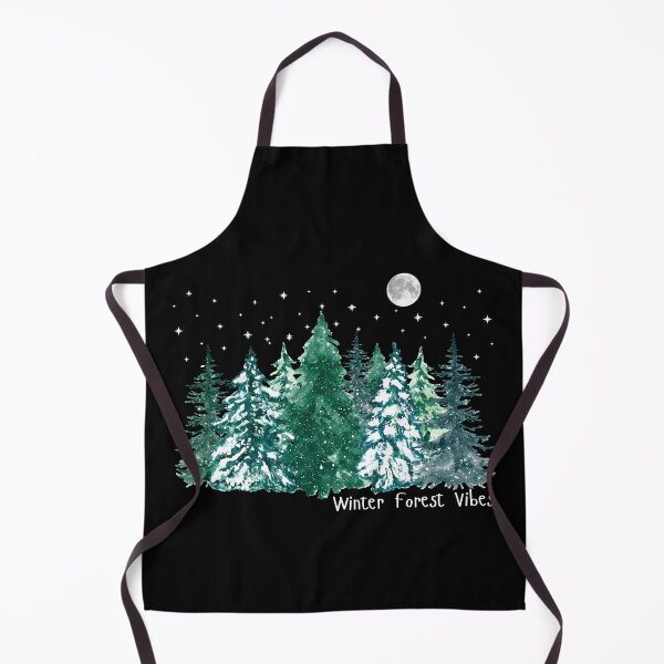 Item preview, Night time Winter Forest Vibes designed and sold by Heatherf-NNB.