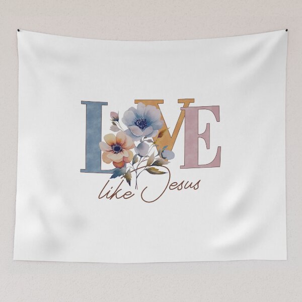 Item preview, Love Like Jesus, Christian Design designed and sold by Our Bible Journey.