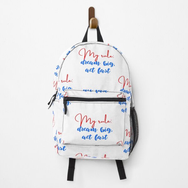 Item preview, MY RULE: DREAM BIG, ACT FAST designed and sold by SLIMK8.
