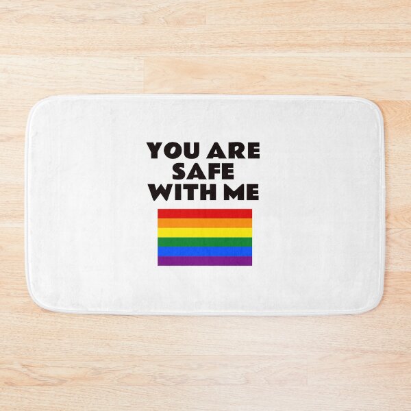 Item preview, LGBT safe space - You Are Safe With Me   designed and sold by Inspirationmotivation.