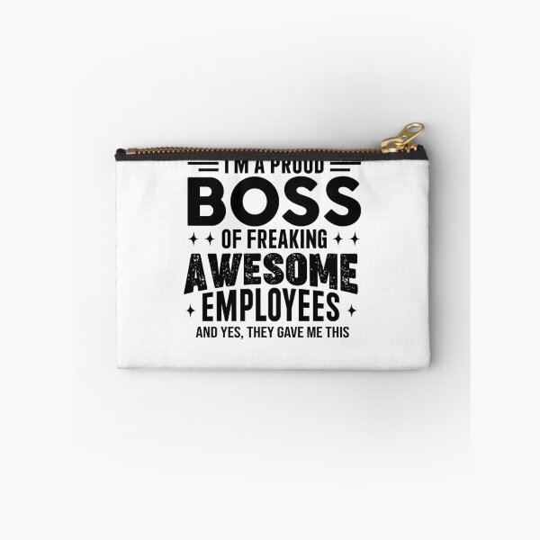 Item preview, I'm A Proud Boss Of Awesome Employees #ProudBoss Gear designed and sold by DynamicDesign.