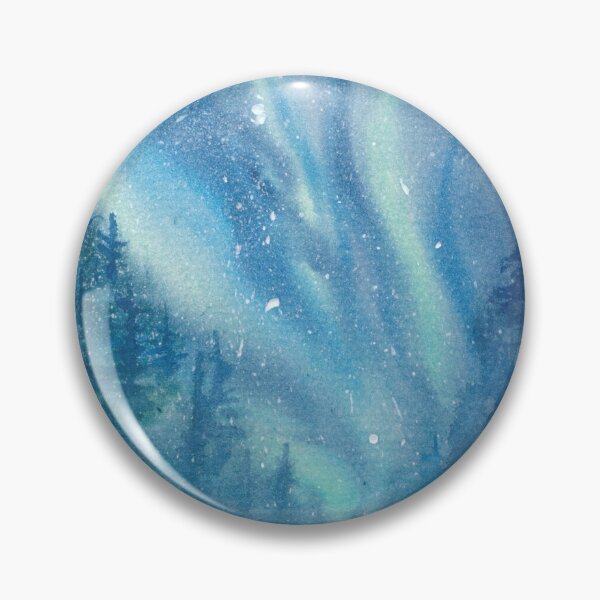 Item preview, Romantic Perseid Shower in the Winter Forest at Night designed and sold by artshop77.