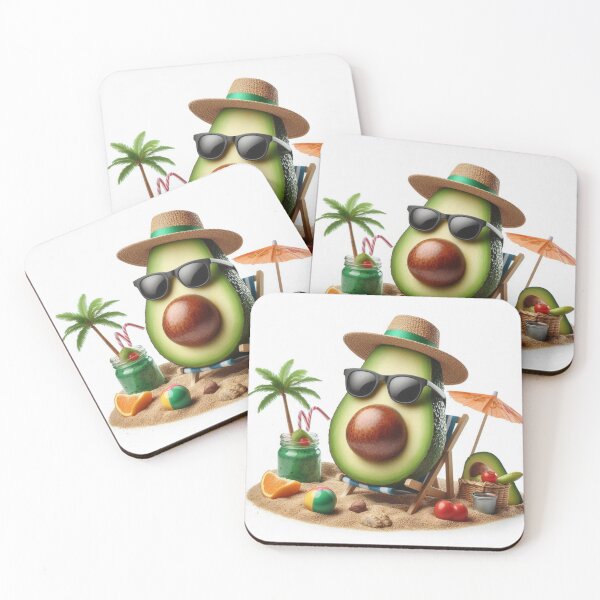 Item preview, Avocado on vacation designed and sold by BUGIAL SHOP.