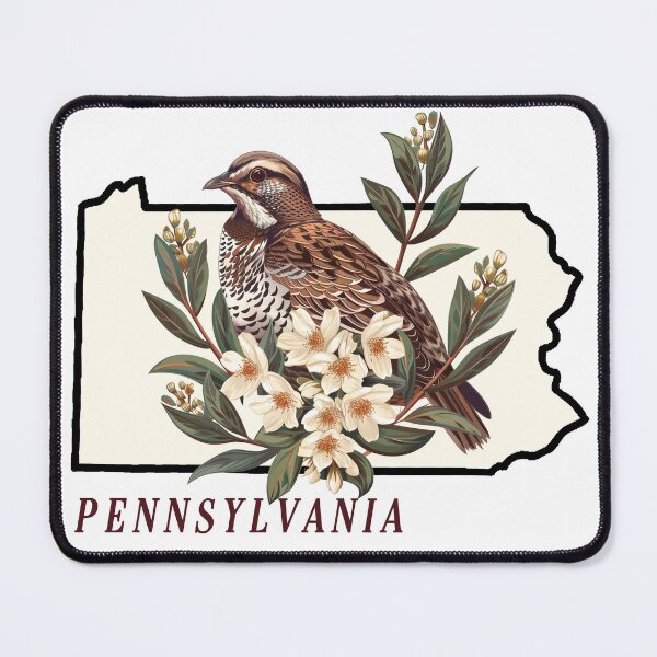 Item preview, Pennsylvania State Bird and Flower designed and sold by adventurehaven.