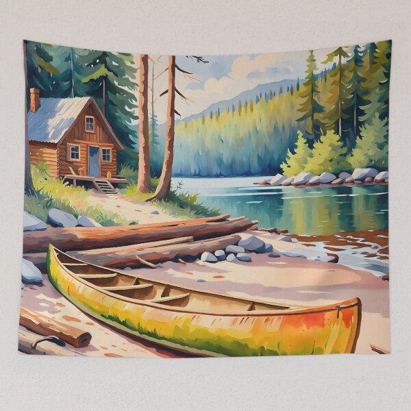 Item preview, Wilderness Hideaway 1 designed and sold by Finding Fortuity.