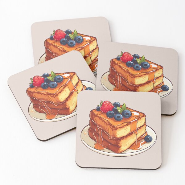 Item preview, French Toast with berries designed and sold by sakurashorty.
