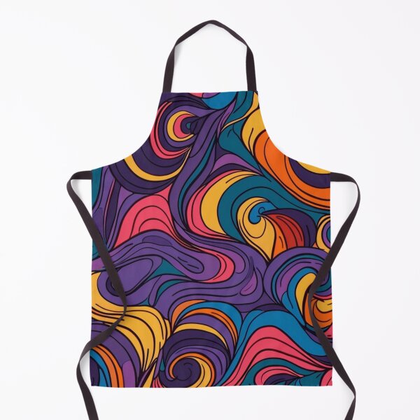 Item preview, Seventies waves designed and sold by patternshoprad.