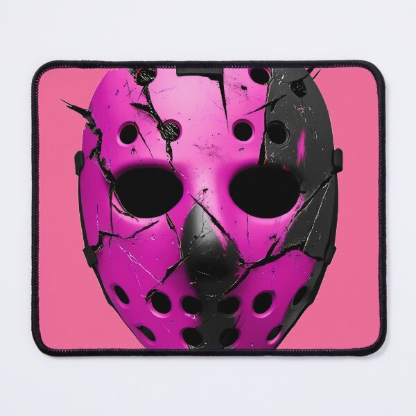 Item preview, Pink hockey mask designed and sold by Brendon987.