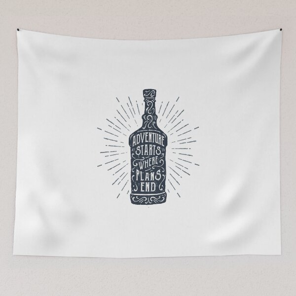 Item preview, Adventure Starts Where Plans End designed and sold by Sloth Astronaut.