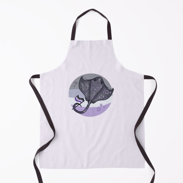 Item preview, Asexual Ace Pride Stingray Sticker Design designed and sold by EvanTheDragon.