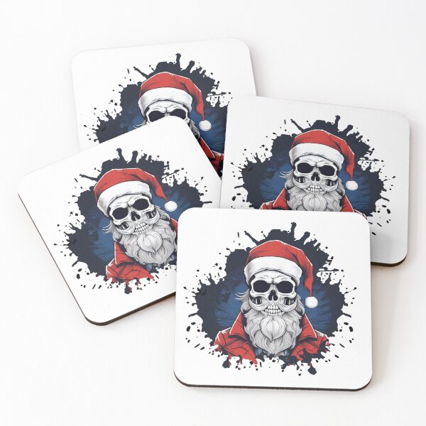 Item preview, Santa Claus Skull  designed and sold by TeeLabDesign.