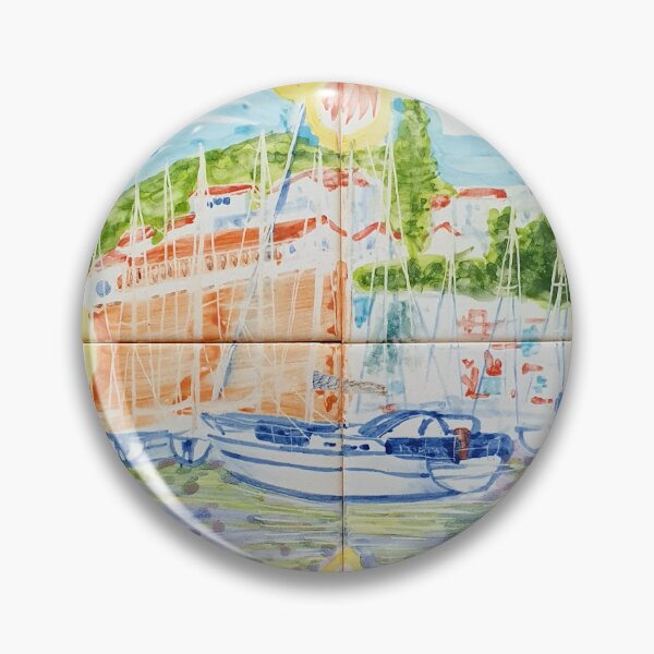 Item preview, handpainted tiles. Faial. Azores. Portugal designed and sold by Tereza Pilar  Art.