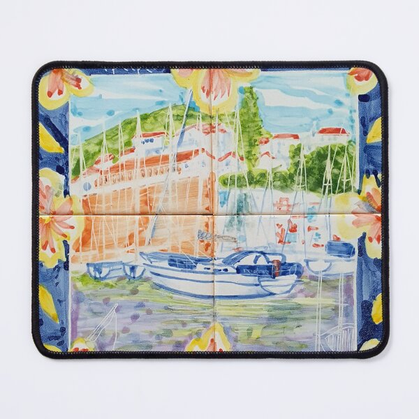 Item preview, handpainted tiles. Faial. Azores. Portugal designed and sold by Tereza Pilar Art.