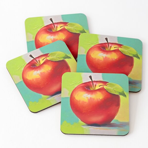 Item preview, Vibrant Apple Still Life designed and sold by Health And Fitness Posts e-Store.