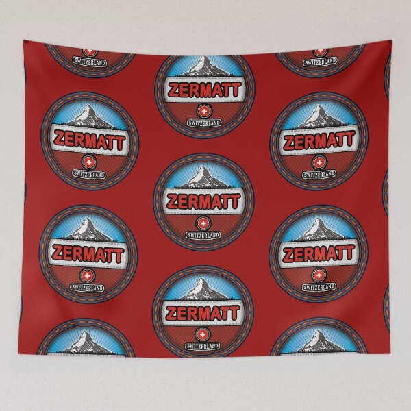 Item preview, Zermatt Switzerland stitching effect emblem designed and sold by studioss76.