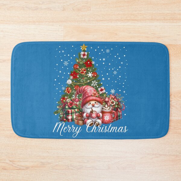 Item preview, CUTE SANTA GNOME MERRY CHRISTMAS HOLIDAYS XMAS TREE FAMILY designed and sold by NiibDesigns.