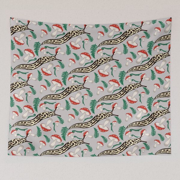 Item preview, Leopard Slugs, Ferns & Mushrooms  designed and sold by AryaSubramanian.