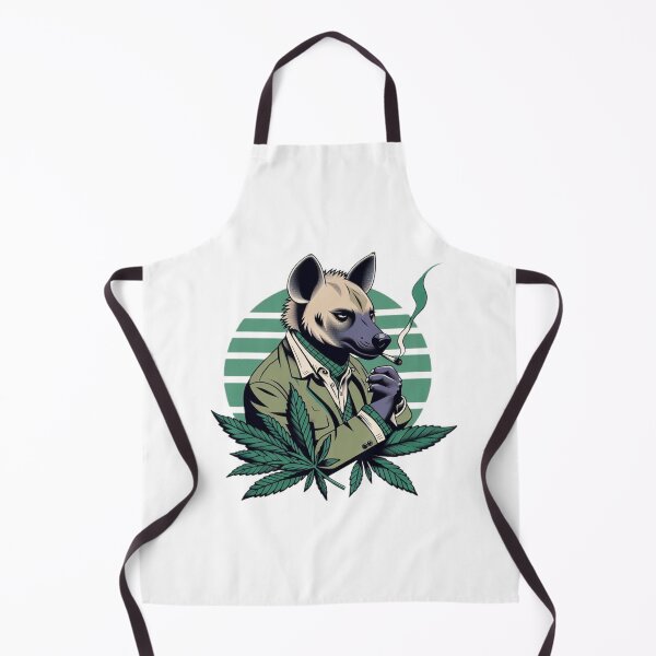 Item preview, Sophisticated Hyena Smoking a Blunt - Bold and Quirky Design designed and sold by Hungry-Murphy.