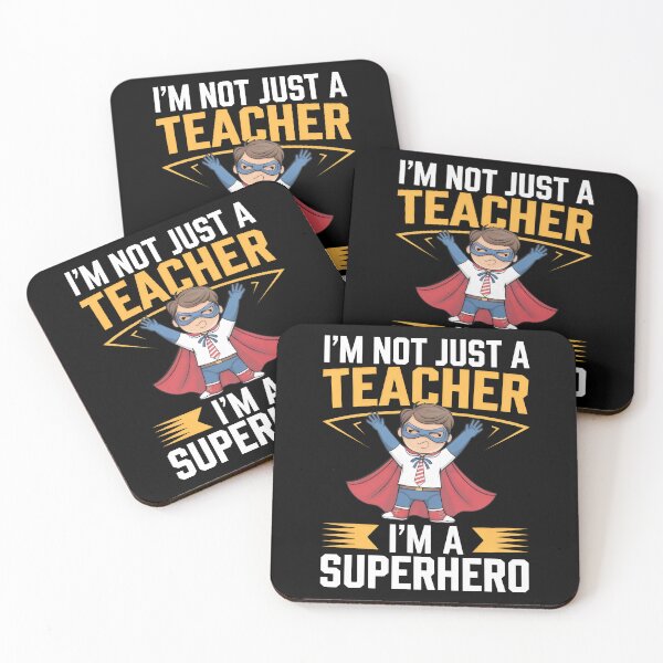 Item preview, I'm Not Just a Teacher, I'm a Superhero - Fun Teacher  designed and sold by Prime-Studio.