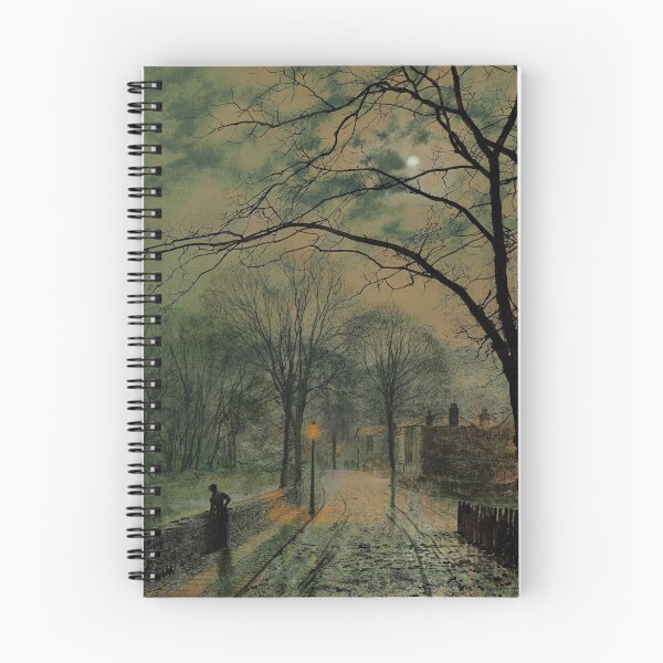 Item preview, A Moonlit Stroll, Isle of Wight - John Atkinson Grimshaw  designed and sold by darkgothicart.