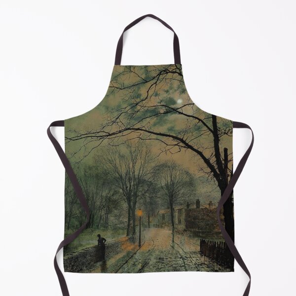 Item preview, A Moonlit Stroll, Isle of Wight - John Atkinson Grimshaw designed and sold by darkgothicart.
