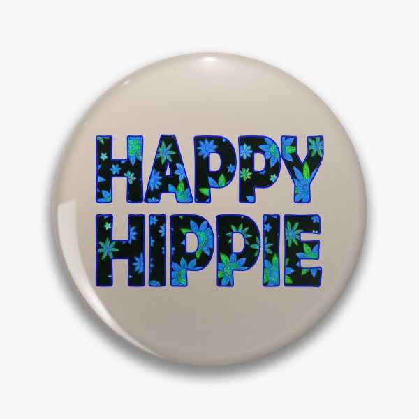Item preview, Flower Power Happy Hippie Words Free Spirit Hippie Vibes 3 of 4 designed and sold by Beachy.