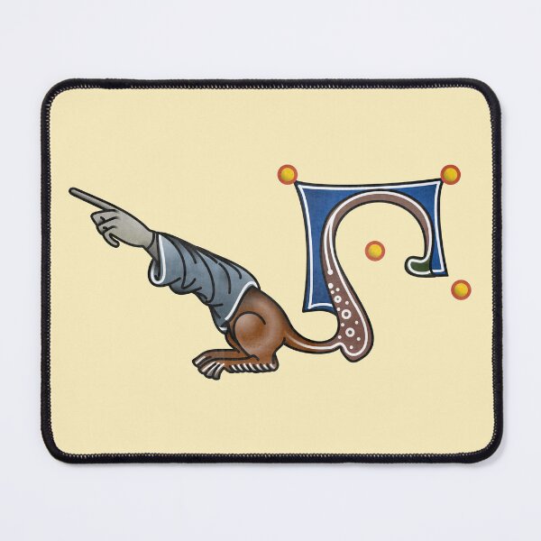 Item preview, Medieval Marginalia Manicule designed and sold by MargiKnights.