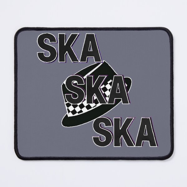Item preview, Checkerboard Hat Ska Music Design designed and sold by leyfinder.