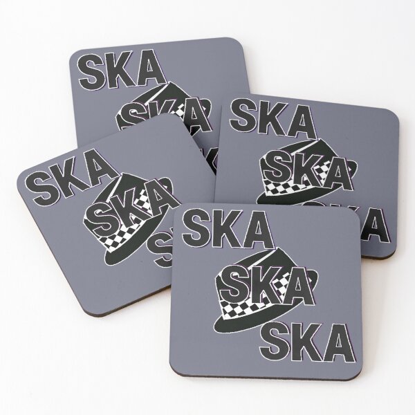 Item preview, Checkerboard Hat Ska Music Design designed and sold by leyfinder.