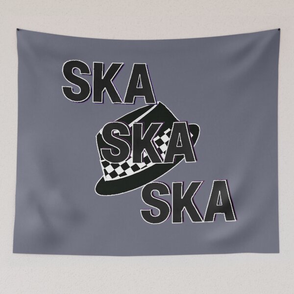 Artikelvorschau, Schachbrettmütze Ska Musik Design entworfen und verkauft von leyfinder.