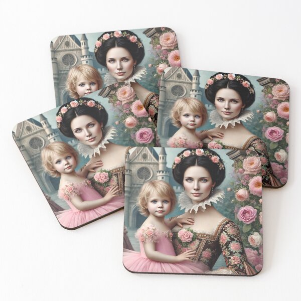 Item preview, Mother and Daughter in the Floral Castle: An Eternal Bond designed and sold by Reina75.