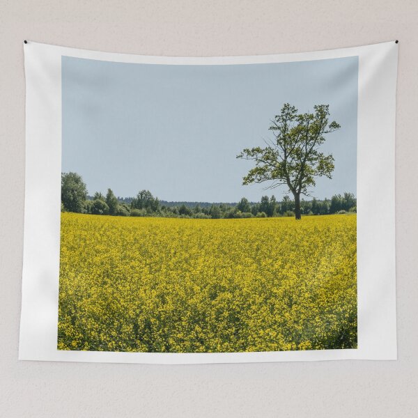 Item preview, Field of Yellow Rapeseed Flowers in Spring designed and sold by Jon Shore.