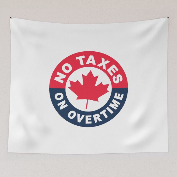 Item preview, No Taxes On Overtime designed and sold by TaraGbear.
