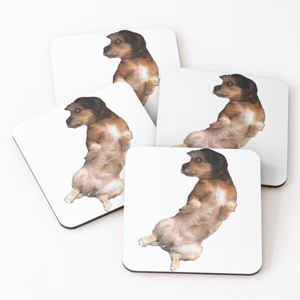 Item preview, Doggo Stickers: Cute Dog Lying Down designed and sold by siissty.