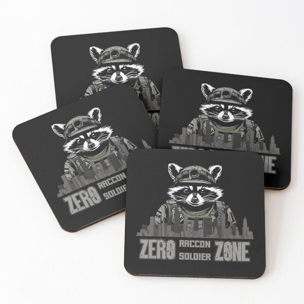 Item preview, RACCOON ARMY, ZERO ZONE CITY SOLDIER ANIME STYLE designed and sold by DONandEK.