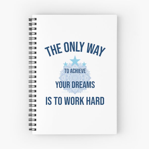 Item preview, The Only Way to Achieve Your Dreams is to Work Hard  designed and sold by GritFit.