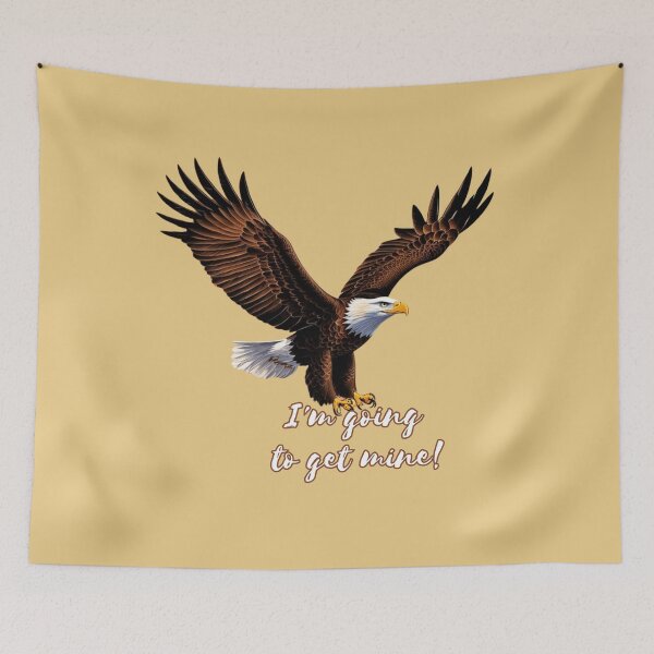 Item preview, Eagle Bird Nature Motivation designed and sold by Design_Your_Day.