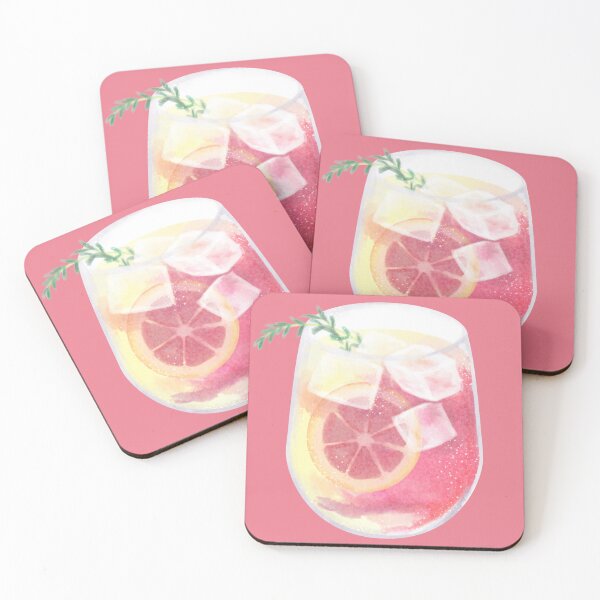 Item preview, Pink Mojito Sticker designed and sold by SimplyPsycho.