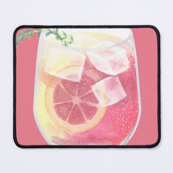 Item preview, Pink Mojito Sticker designed and sold by SimplyPsycho.