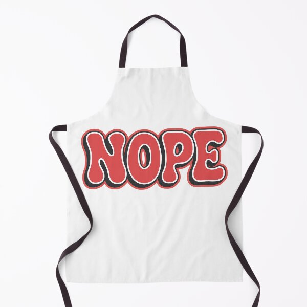 Item preview, Nope | simple word | Meme tshirt designed and sold by RedCircleArt.