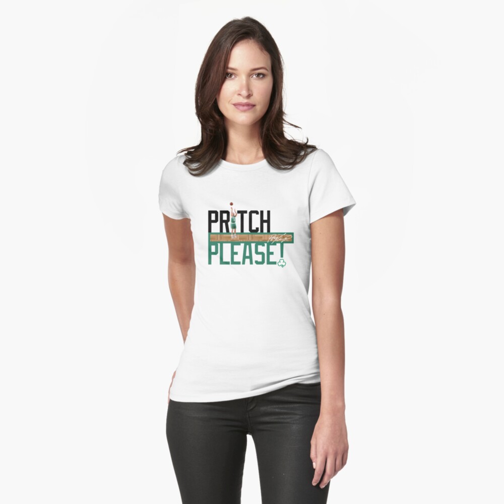 Pritch Please! Fitted V-Neck T-Shirt