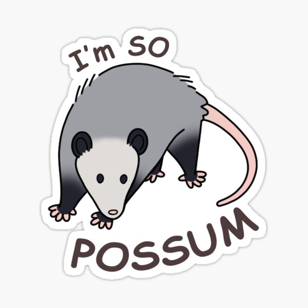 Item preview, I'm SO POSSUM designed and sold by PhoenixFireB.