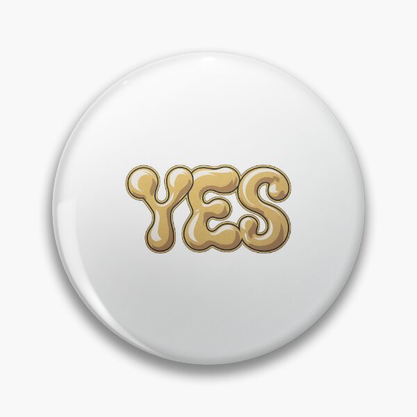 Item preview, Yes | simple word | Meme tshirt designed and sold by RedCircleArt.