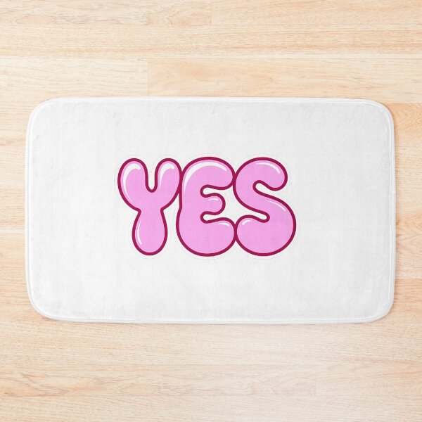 Item preview, Yes | simple word | Meme tshirt designed and sold by RedCircleArt.