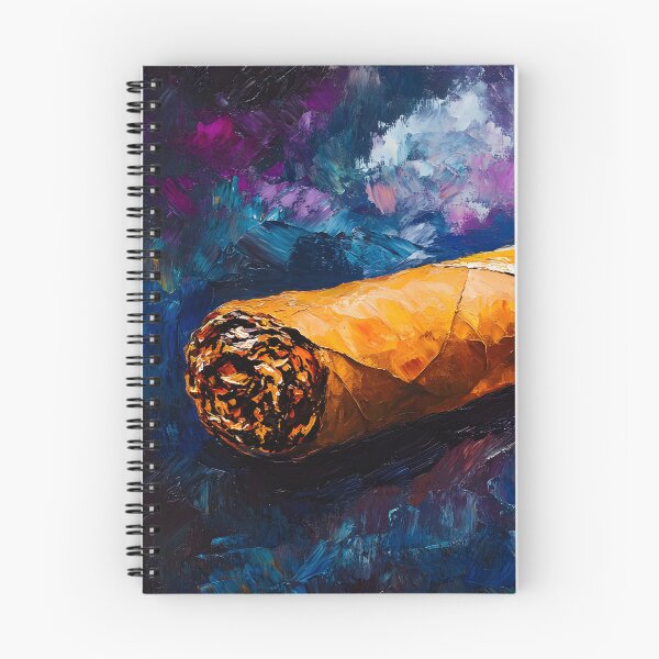Item preview, Vibrant Cigar Smoke Swirls - Dynamic Colors Enhance Bold Elegance Generative AI designed and sold by OlfactoART Studio.