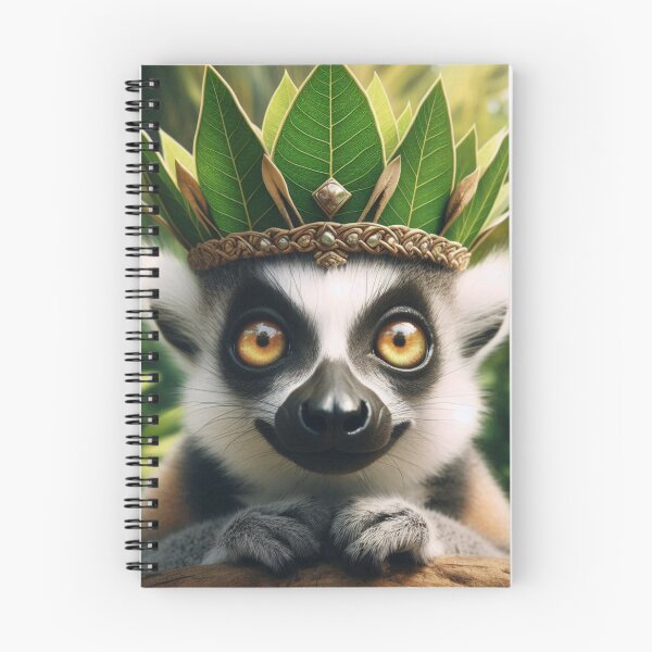 Item preview, King of the Lemurs! designed and sold by Jennifer McBride.