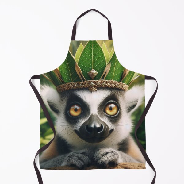 Item preview, King of the Lemurs! designed and sold by Jennifer McBride.