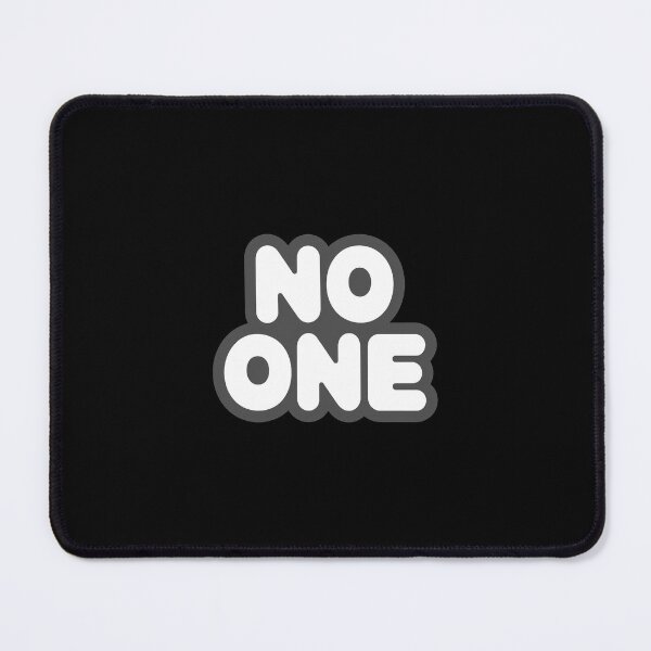 Item preview, No One | simple word | Meme tshirt designed and sold by RedCircleArt.