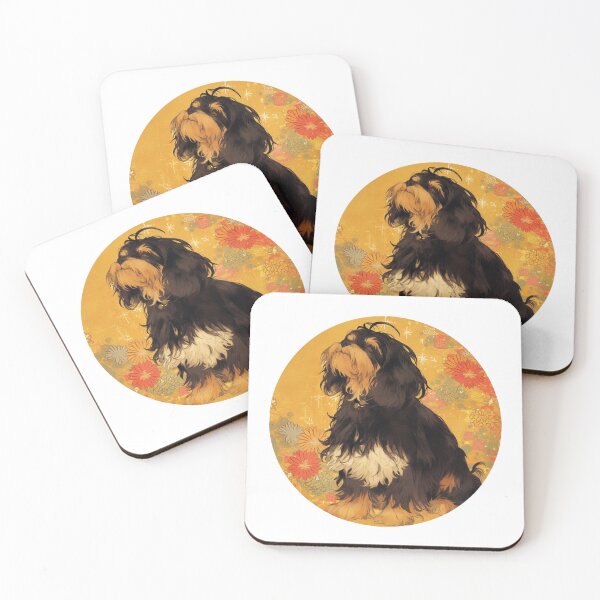 Item preview, Tibetan Terrier // Tibetan Terrier Owner // Aesthetic Tibetan Terrier // Aesthetic Dog // Animal Art // Beautiful Dog Art // Animal Cute Art  designed and sold by SMARTKIT  DESIGNAGENCY.