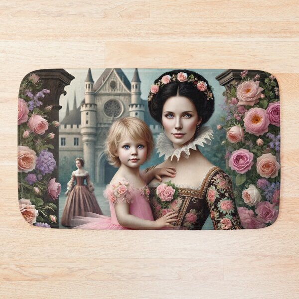 Item preview, Mother and Daughter in the Floral Castle: An Eternal Bond designed and sold by Reina75.